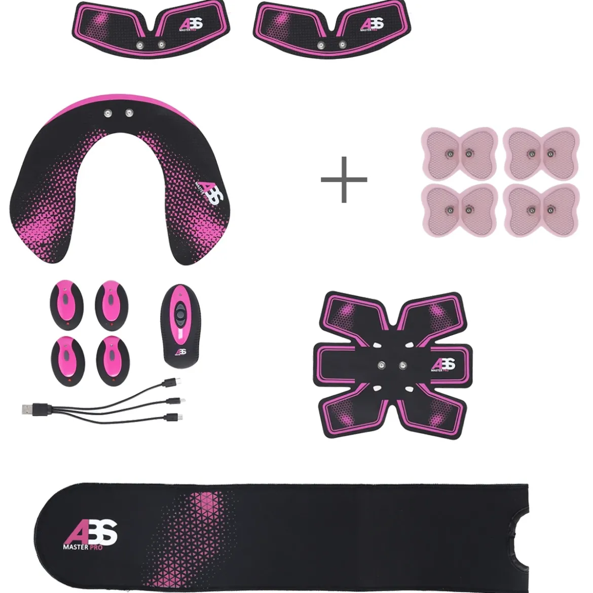 ABS MASTER PRO MULTI SET ELEKTROSTYMULATOR MIĘŚNI HMS