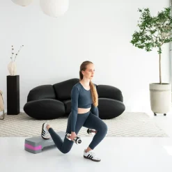 AS003 RÓŻOWY STEP DO AEROBIKU HMS