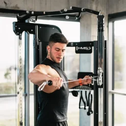 BRAMA DO ĆWICZEŃ Z WYCIĄGIEM I STOSEM ARES PRO COMMERCIAL HMS