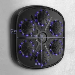 Elektroniczna tarcza bokserska HMS TB03 Bluetooth z muzyką i rękawicami