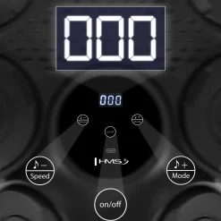 Elektroniczna tarcza bokserska LED HMS TB30 z Bluetooth, licznikiem uderzeń i rękawicami