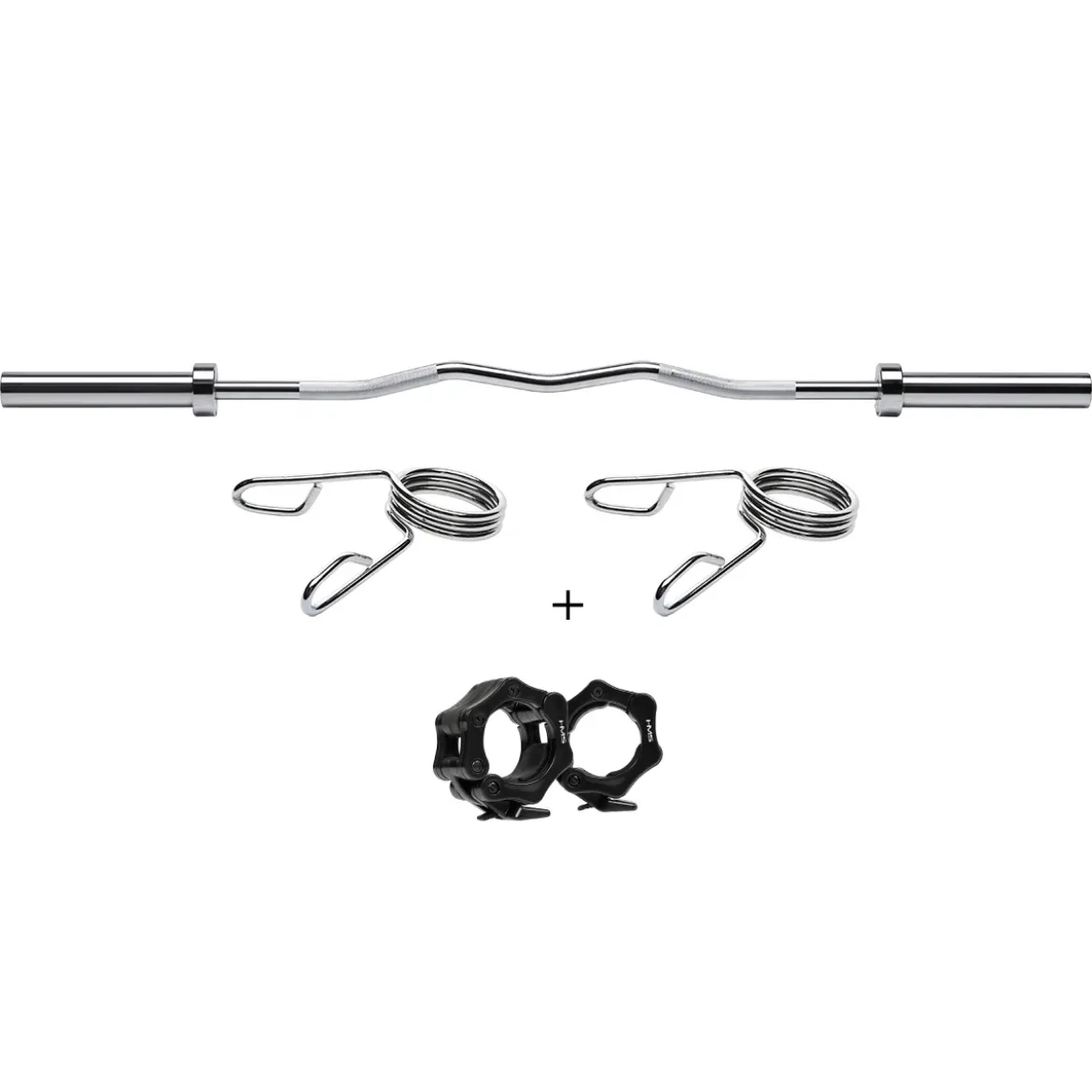 GOL200 GRYF OLIMPIJSKI ŁAMANY HMS PREMIUM Z ZACISKAMI LOCK JAW BLACK