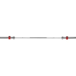 GOP220 PRO GRYF OLIMPIJSKI HMS PREMIUM Z ZACISKAMI LOCK JAW RED