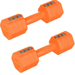 HANTLE CIĘŻARKI REGULOWANE ORANGE 2 x 2.5 KG HL03 HMS