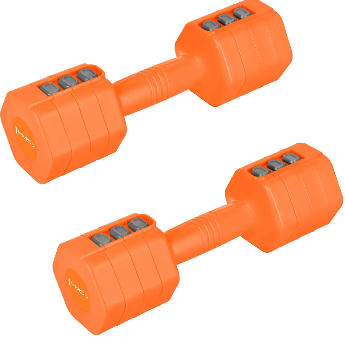HANTLE CIĘŻARKI REGULOWANE ORANGE 2 x 2.5 KG HL03 HMS