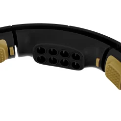 HHM13 HULA HOP BLACK/GOLD Z MAGNESAMI I OBCIĄŻNIKIEM + LICZNIK HMS