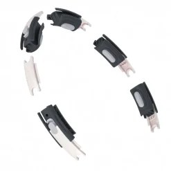 HHM15 HULA HOP BLACK Z MAGNESEM I OBCIĄŻNIKIEM + LICZNIK HMS