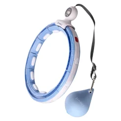 HHM15 HULA HOP BLUE Z MAGNESEM I OBCIĄŻNIKIEM + LICZNIK HMS
