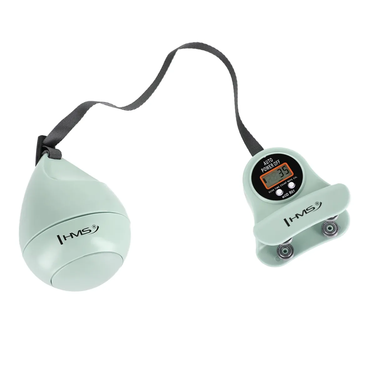 HHM13 HULA HOP GREEN Z MAGNESAMI I OBCIĄŻNIKIEM + LICZNIK HMS