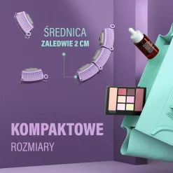 HHM14 HULA HOP VIOLET Z MAGNESAMI I OBCIĄŻNIKIEM + LICZNIK HMS