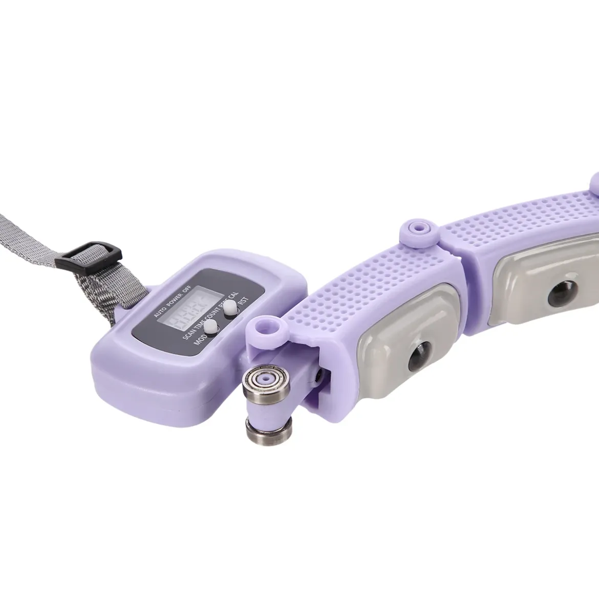HHM14 HULA HOP VIOLET Z MAGNESAMI I OBCIĄŻNIKIEM + LICZNIK HMS