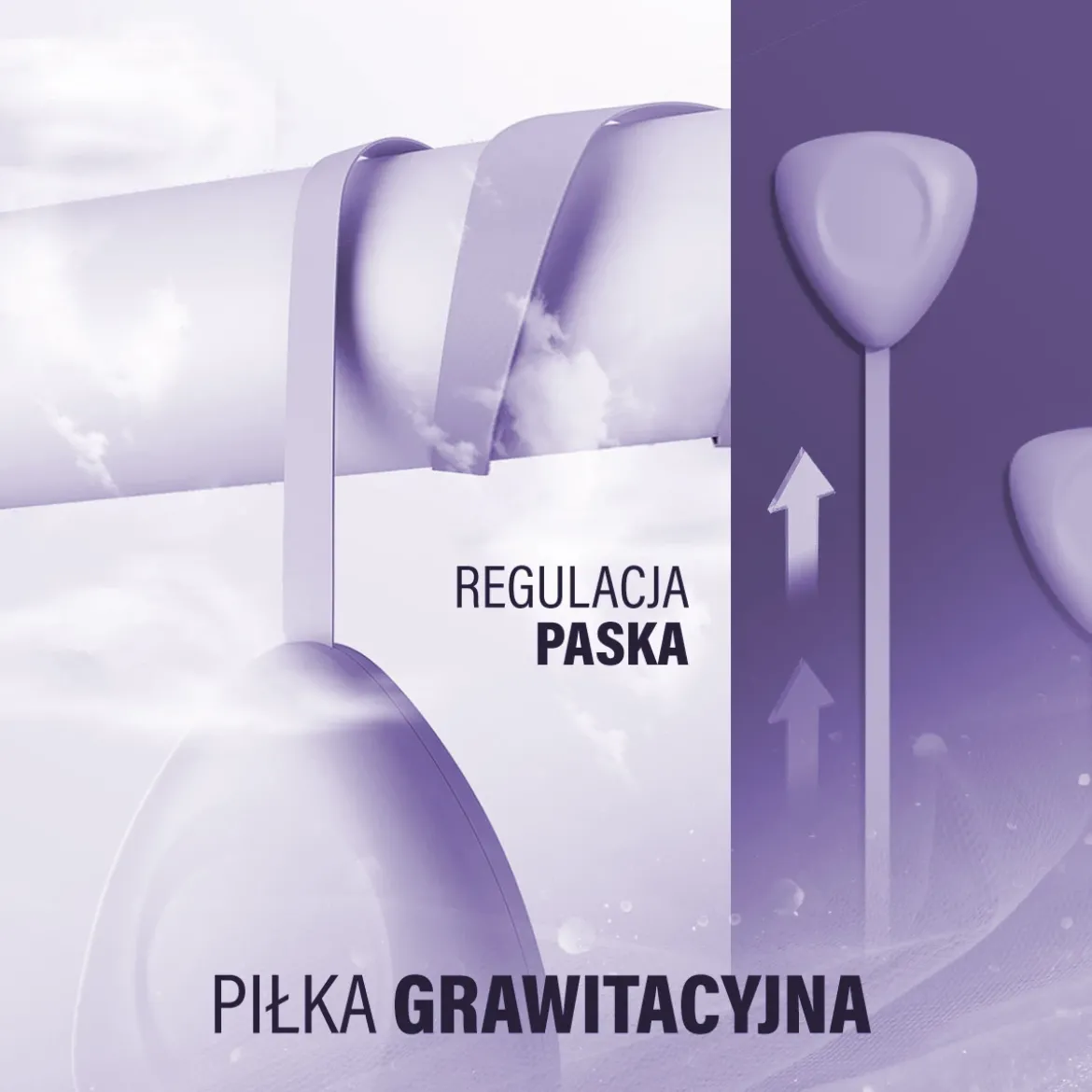 HHM14 HULA HOP VIOLET Z MAGNESAMI I OBCIĄŻNIKIEM + LICZNIK HMS