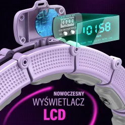 HHM14 HULA HOP VIOLET Z MAGNESAMI I OBCIĄŻNIKIEM + LICZNIK HMS