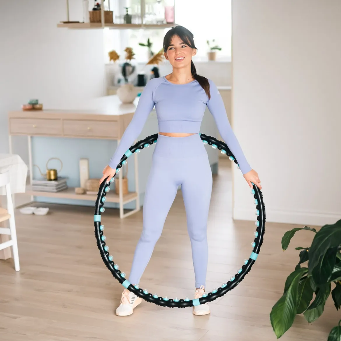 HHP006 HULA HOP MASUJĄCY Z MAGNESAMI HMS