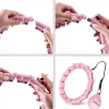 HHW11 PLUS SIZE HULA HOP LIGHT PINK Z WYPUSTKAMI I OBCIĄŻNIKIEM HMS