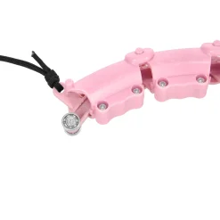 HHW11 PLUS SIZE HULA HOP LIGHT PINK Z WYPUSTKAMI I OBCIĄŻNIKIEM HMS