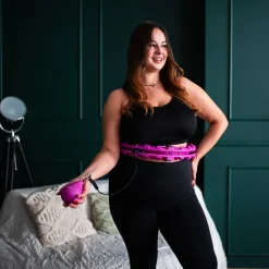HHW12 PLUS SIZE HULA HOP Z WYPUSTKAMI I OBCIĄŻNIKIEM HMS