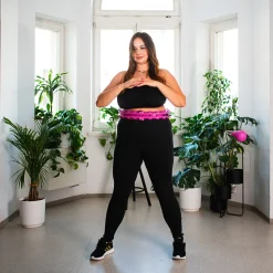 HHW12 PLUS SIZE HULA HOP Z WYPUSTKAMI I OBCIĄŻNIKIEM HMS