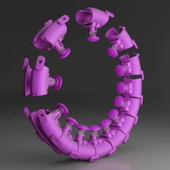 HHW12 PLUS SIZE HULA HOP Z WYPUSTKAMI I OBCIĄŻNIKIEM HMS