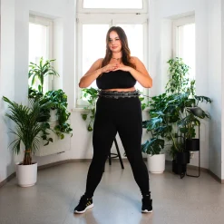 HHW12 PLUS SIZE HULA HOP Z WYPUSTKAMI I OBCIĄŻNIKIEM HMS