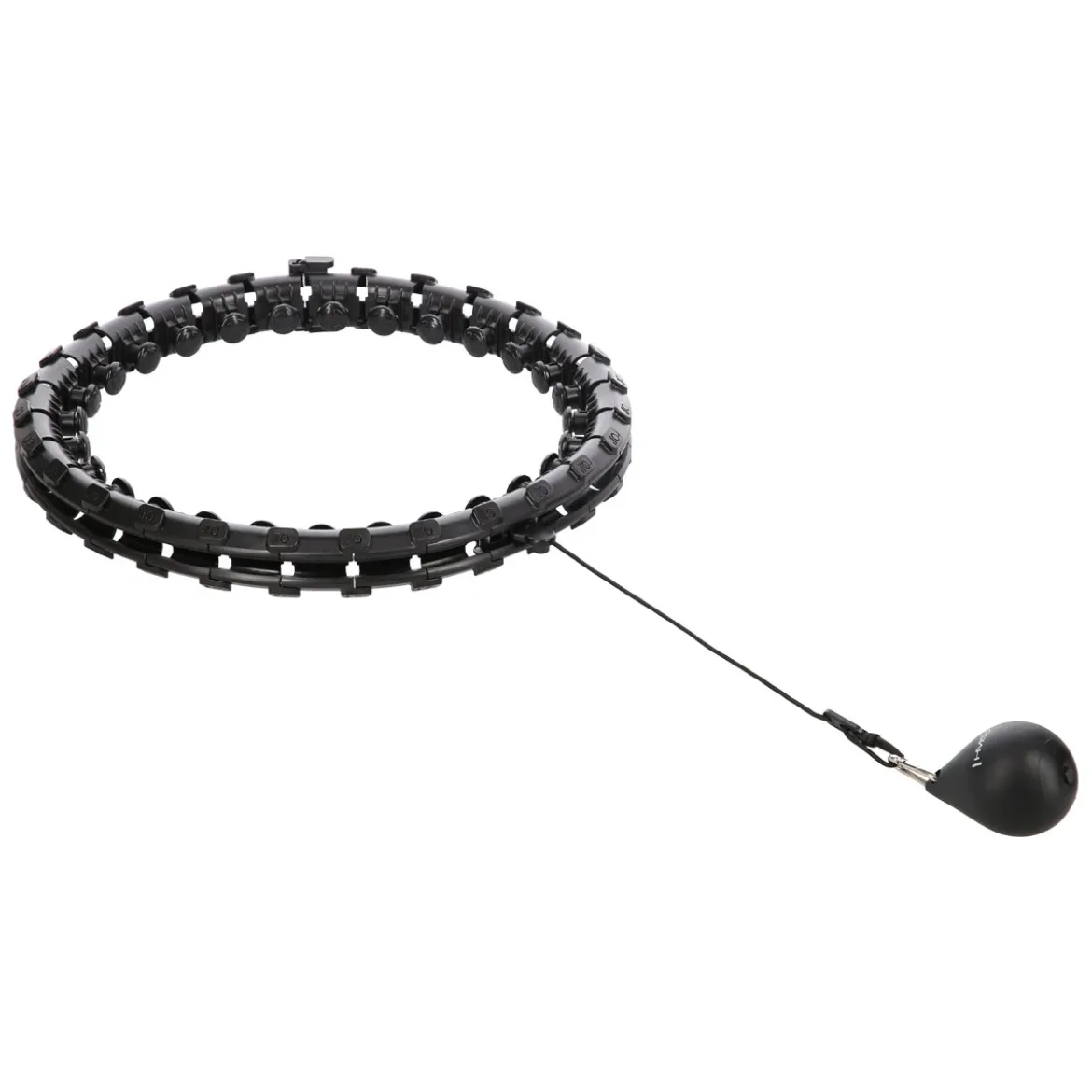 HHW12 PLUS SIZE HULA HOP Z WYPUSTKAMI I OBCIĄŻNIKIEM HMS