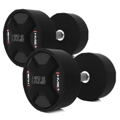 HPC SET ZESTAW HANTLI POLIURETANOWYCH 2 x 27.5 - 37.5 KG CPU (325 KG) HMS