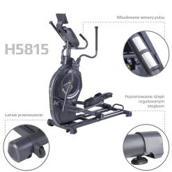 H5815 TRENAŻER ELIPTYCZNY MAGNETYCZNO-POWIETRZNY SEMI COMMERCIAL HMS PREMIUM