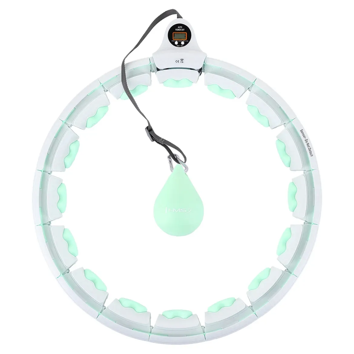 Hula hop regulowane HMS HHW06 z obciążeniem i licznikiem LCD