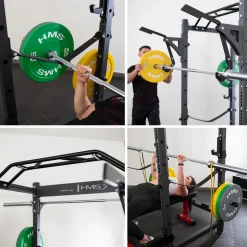 KLATKA TRENINGOWA Z WYPOSAŻENIEM POWER RACK KLT3110 COMMERCIAL HMS