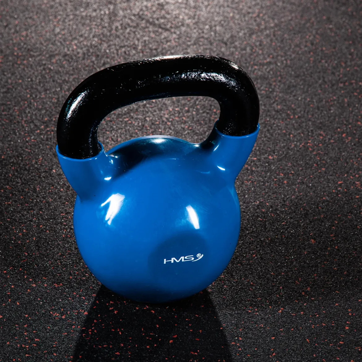 KNV KETTLEBELL ŻELIWNY POKRYTY WINYLEM HMS