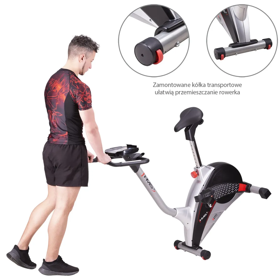 M6995 ROWER STACJONARNY MAGNETYCZNY HMS