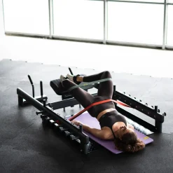 PHT25 PLATFORMA DO ĆWICZEŃ MIĘŚNI POŚLADKÓW HIP THRUST I MARTWEGO CIĄGU COMMERCIAL HMS