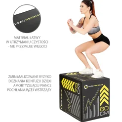 PYB01 SKRZYNIA PLYOMETRYCZNA SOFT HMS PREMIUM