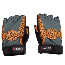 RST03 ORANGE/GRAY RĘKAWICE NA SIŁOWNIĘ HMS