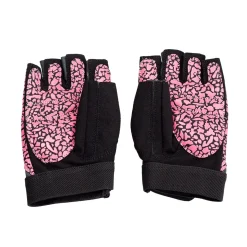 RST03 PINK/GRAY RĘKAWICE NA SIŁOWNIĘ HMS