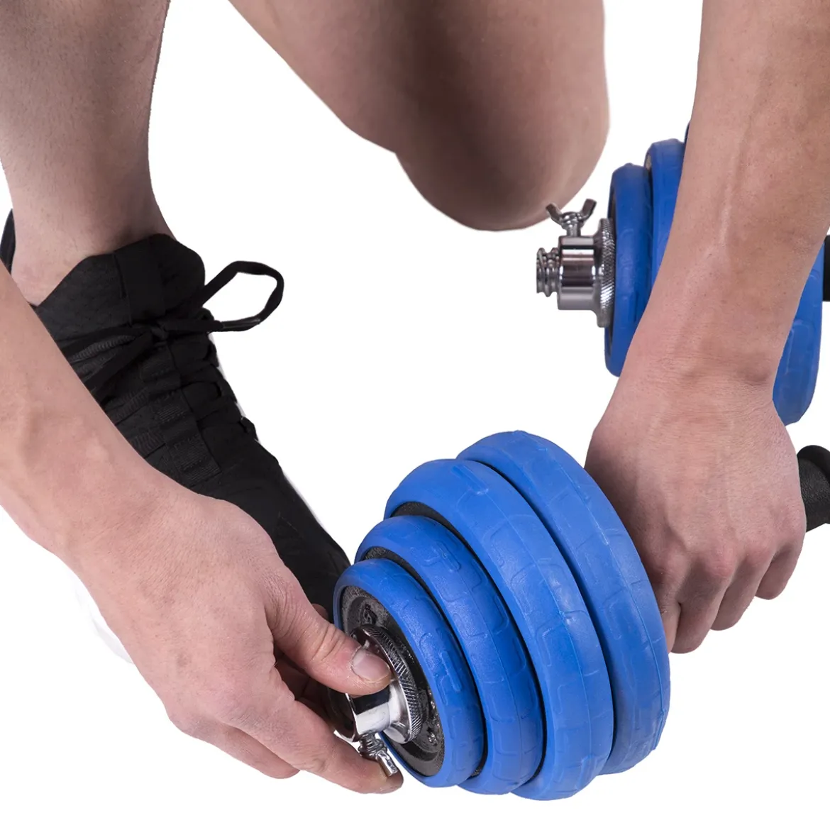 SGG30 BAR SZTANGIELKI REGULOWANE GUMOWANE 30KG HMS