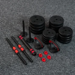SGN120 PRO SET 6W1 ZESTAW CIĘŻARÓW 20KG HMS