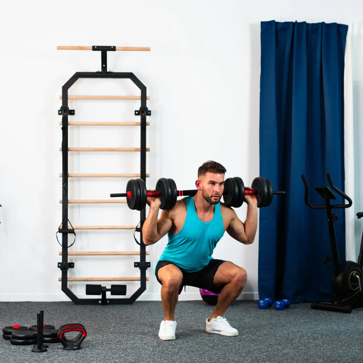 SGN120 PRO SET 6W1 ZESTAW CIĘŻARÓW 20KG HMS