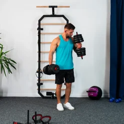 SGN140 PRO SET 6W1 ZESTAW CIĘŻARÓW 40KG HMS
