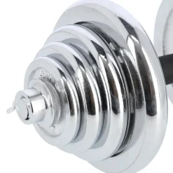 STC50 SZTANGIELKI REGULOWANE W WALIZCE CHROMOWANE 50KG HMS