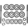 STC15 SZTANGIELKI REGULOWANE W WALIZCE CHROMOWANE 15KG HMS