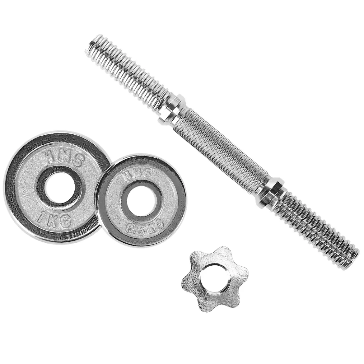STC15 SZTANGIELKI REGULOWANE W WALIZCE CHROMOWANE 15KG HMS