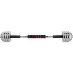 STC30 SZTANGIELKI REGULOWANE W WALIZCE CHROMOWANE 30KG HMS
