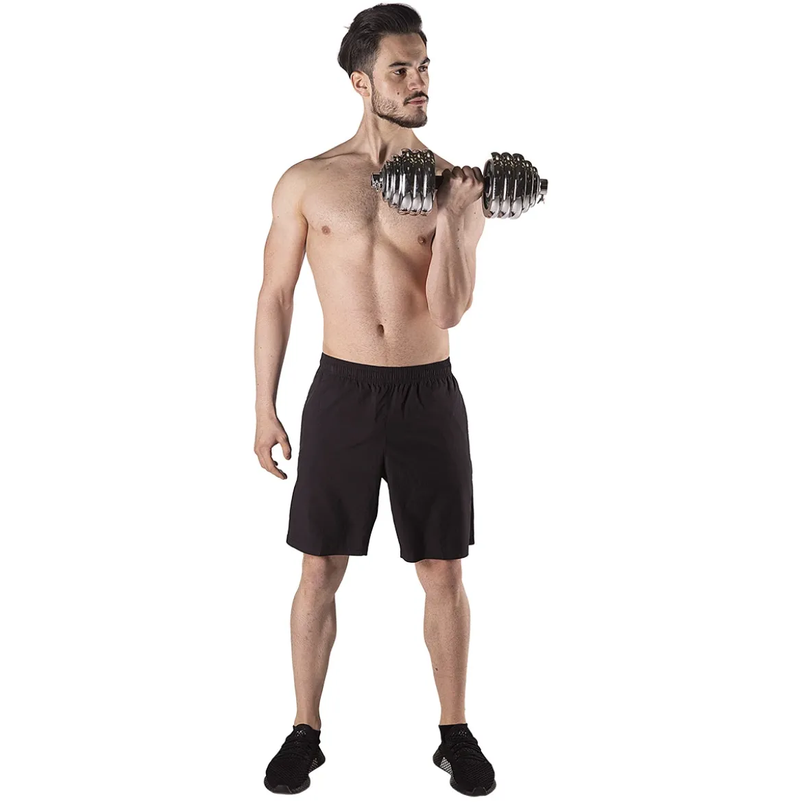 STC30 SZTANGIELKI REGULOWANE W WALIZCE CHROMOWANE 30KG HMS