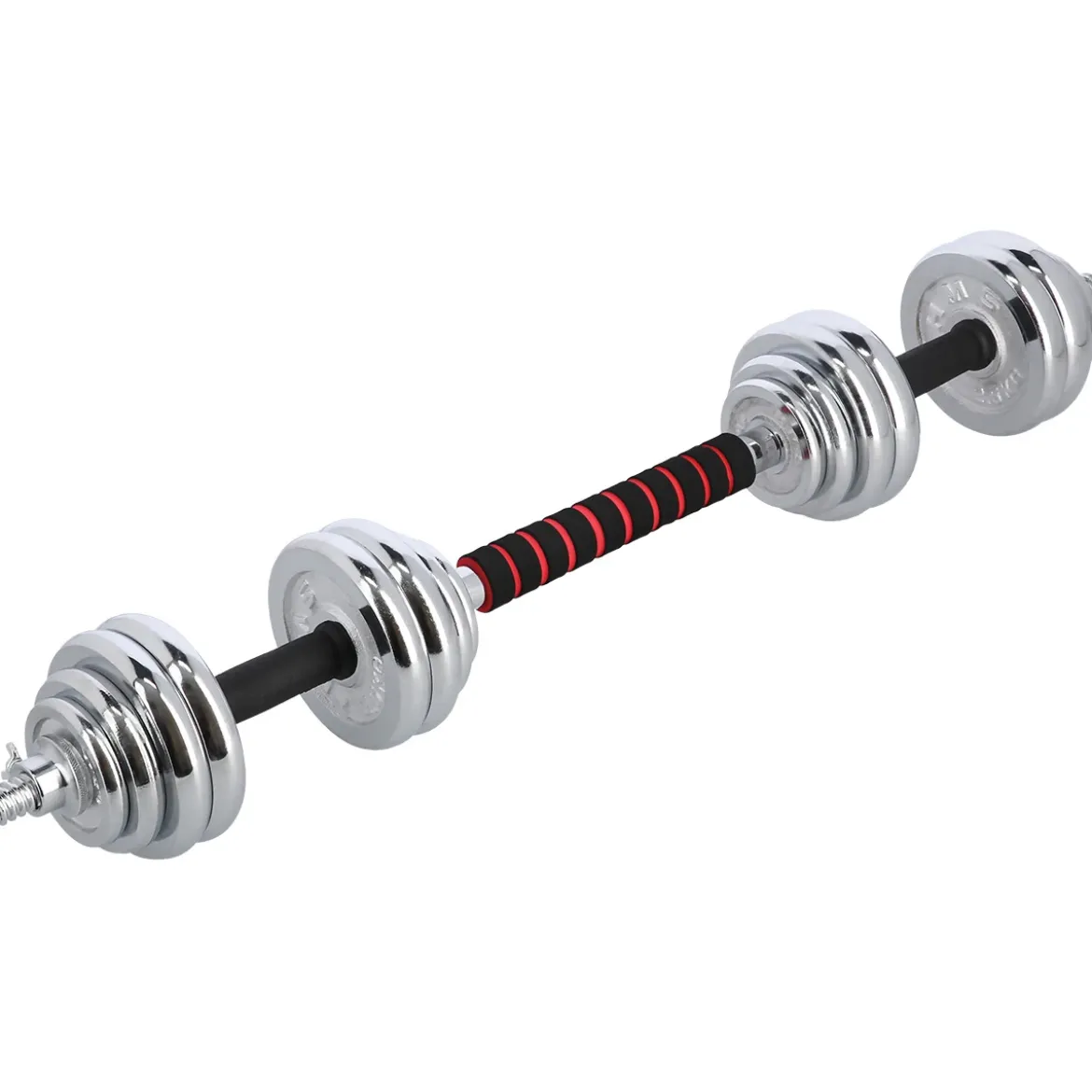 STC30 SZTANGIELKI REGULOWANE W WALIZCE CHROMOWANE 30KG HMS
