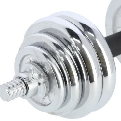 STC30 SZTANGIELKI REGULOWANE W WALIZCE CHROMOWANE 30KG HMS