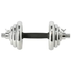 STC21 SZTANGIELKI REGULOWANE W WALIZCE CHROMOWANE 20KG HMS