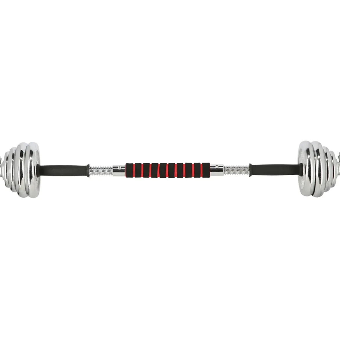 STC21 SZTANGIELKI REGULOWANE W WALIZCE CHROMOWANE 20KG HMS