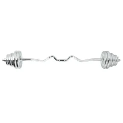STC55 SZTANGIELKI REGULOWANE W WALIZCE CHROMOWANE 55KG HMS