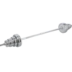 STC55 SZTANGIELKI REGULOWANE W WALIZCE CHROMOWANE 55KG HMS